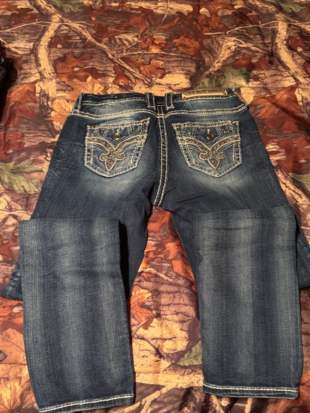Rock Revival Telma Dark Blue Easy SkinnyJeans